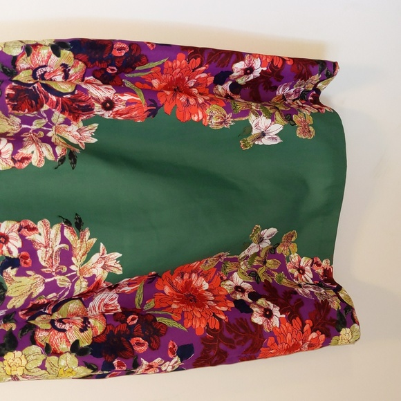 Ann Taylor Petite Women's Size 8P Sleeveless Floral Print Lined Dress - Picture 4 of 14